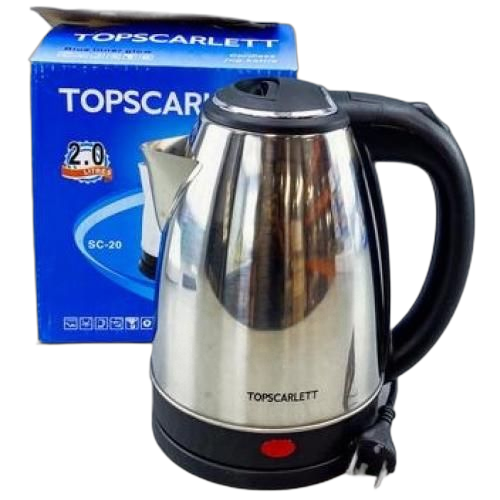 Scarlett chauffe eau electrique en inox 2l. Shoppez futé, shoppez Diaytar Sénégal