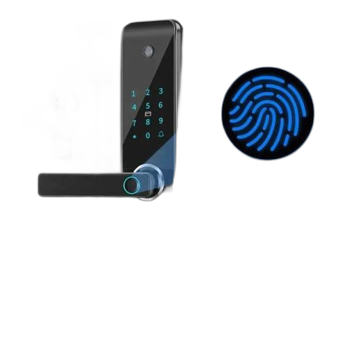 Serrure de poignée de porte intelligente à empreinte digitale bluetooth