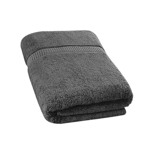 Serviette de bain environ 2 m 100% coton bleue