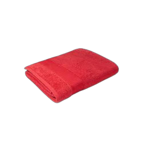 Serviette rouge en coton qualité supérieuredoux
