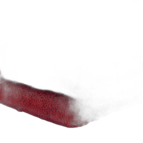 Serviettes de bain 100% coton ultra doux rouge 2 mètres
