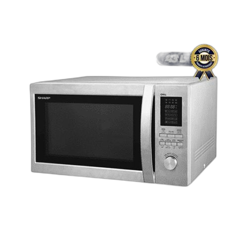 Sharp micro onde avec grill sharp 78bt(st) 1200w 43l gris
