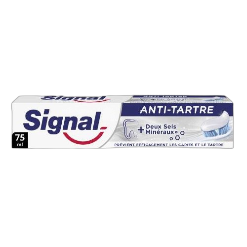 Signal dentifrice protection anti tartre 75ml