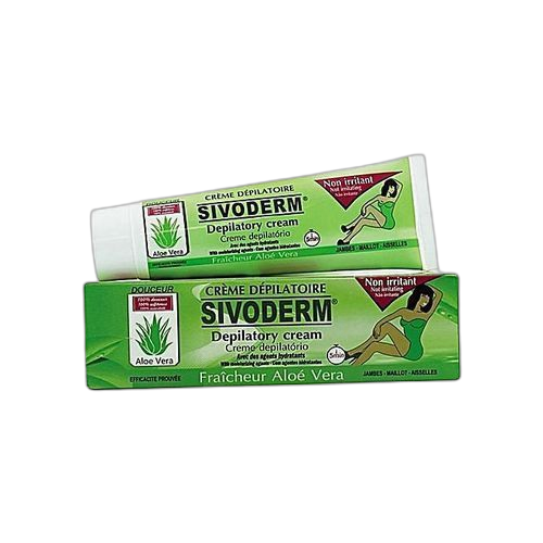Sivoderm crème épilatoire bio extraits d'aleo vera pur 130ml