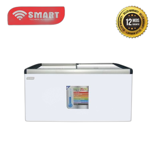Smart technology congélateur horizontal vitrine 415 litres stccv 757 garantie 12 mois