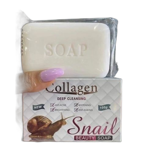 Snail collagen packs 6 (gommage, sérum, lotion, crème, savon, gel) collagen snail anti age, anti rides