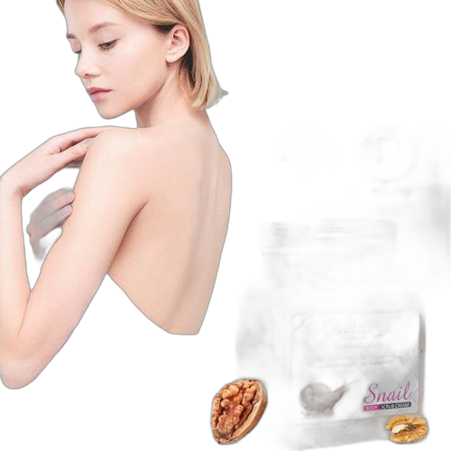 Snail crème gommage corporel au collagène et à l'escargot crème gommante pour le corps au collagène à l'escargot