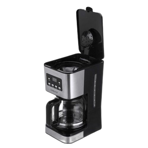 Sokany machine à café filtre cm 121e avec cafetière chauffante 1,5 litres