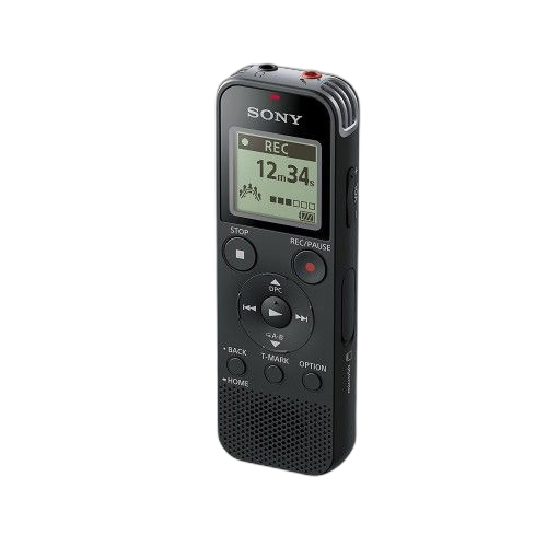 Sony icd px470 dictaphone numérique stéréo 4gb avec slot micro sd noir