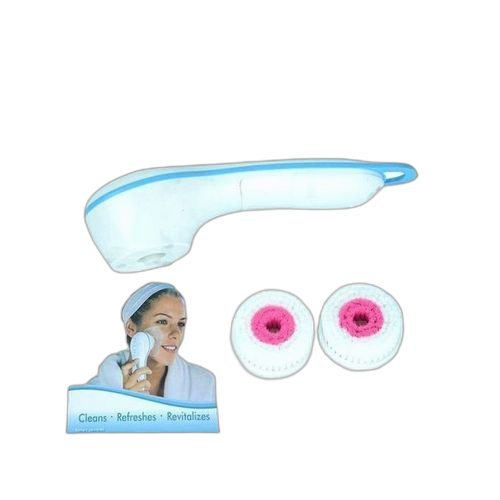 Spin spa brosse nettoyante pour le visage + 1brosse de rechange