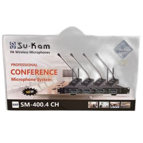 Su kam micros de conférence sans fil su kam sm 400.4 ch