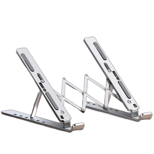Support d'ordinateur portable de bureau base d'ordinateur portable en aluminium pliable