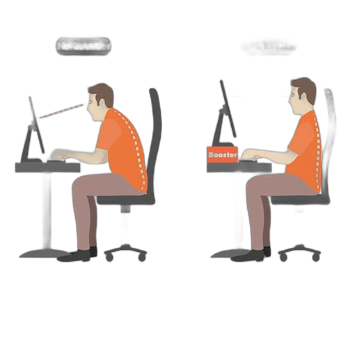 Support de bureau multifonctionnel, support d'ordinateur de type tiroir simple