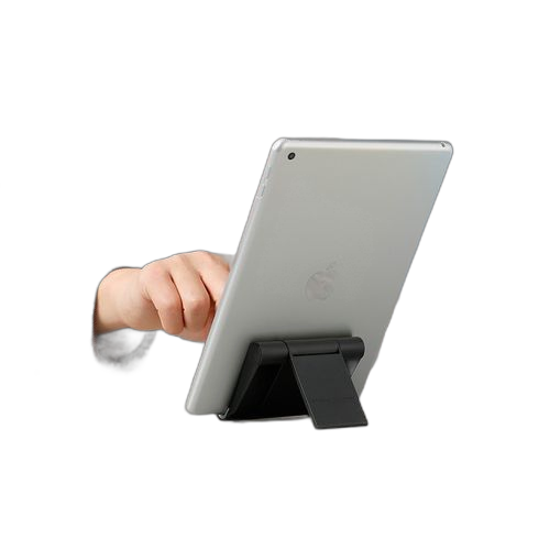 Support pour téléphone portable et tablette pliable couleur vert