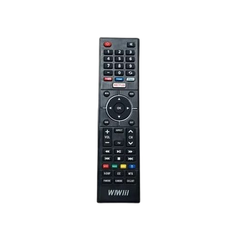 Télécommande téléviseur uhd 4k tv pour wiwlil torl