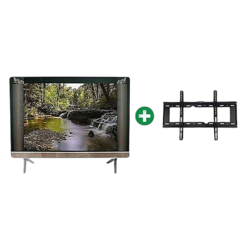 Téléviseur led 24 pouces avec port hdmi & support mural