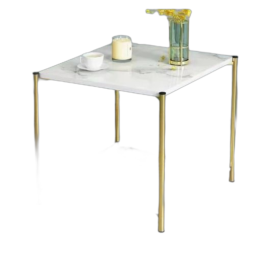 Table basse table de salon avec 2 étagéres meublesnoir dorée