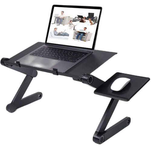 Table d'ordinateur portable réglable multifonctionnelle avec tapis de souris et refroidisseur support universel pour ordinateur portable. Diaytar : L'e-commerce accessible à tous les Sénégalais