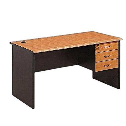 Table de bureau 140×60cm avec tiroirs