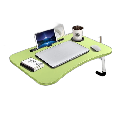 Table de lit multifonction pliable vert