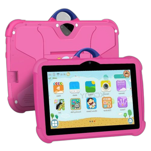 Tablette éducative antichoc enfant ecran 7pouce 128go rom 6go ram vert