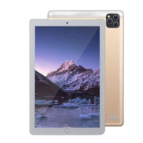 Tablette qqmee 4glte ecran 10 pouces rom 64go ram 4go camera 8mp gold