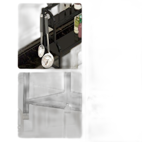 Étagères de cuisine, épices, organisateur à plusieurs niveaux, panier de rangement pour évier noir. Découvrez le shopping sans frontières avec Diaytar Sénégal