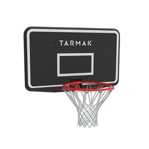 Tarmak panier de basket sb100 noir rouge pour enfant et adulte à fixer au mur. by decathlon
