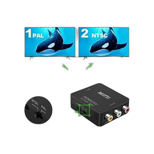 Tc2i adaptateur hdmi vers av hdmi to rca
