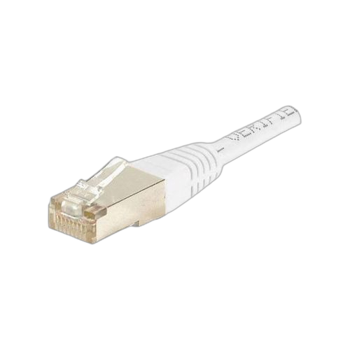 Tc2i câble réseau rj45 lan cat6 blanc 5m