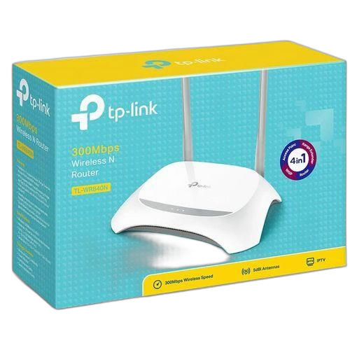 Tc2i tp link tl wr840n routeur sans fil fast ethernet monobande (2,4 ghz)