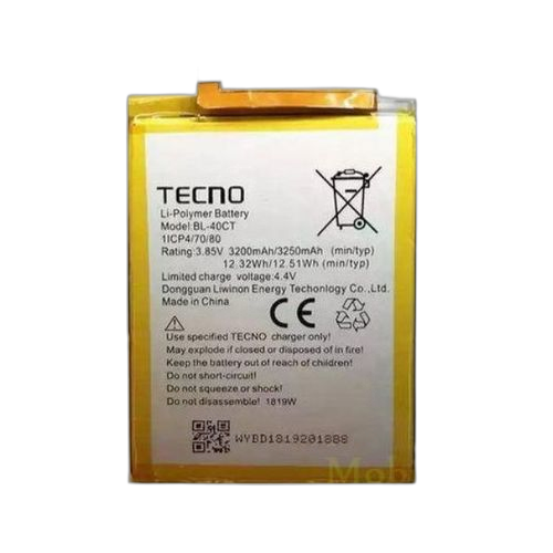Tecno batterie smartphone tecno pop 7