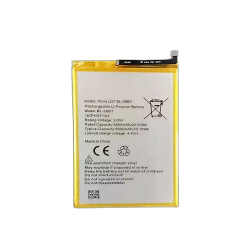Tecno batterie smartphone tecno spark 7