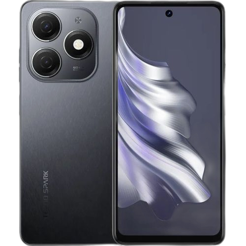 Tecno spark 20 6.6" hd+ 4g dual sim 8go 128go 50mp noir