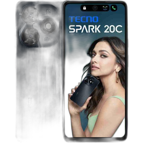Tecno spark 20c 6.6" rom 256go ram 4go photo 50mp 5000mahdual sim black