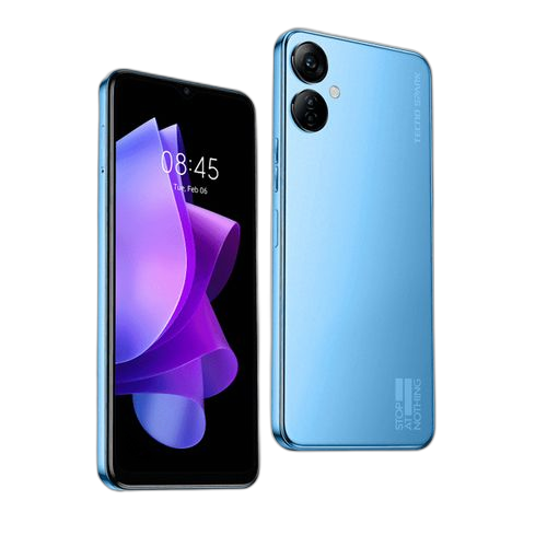 Tecno spark 9t ecran 6.6" rom 128go ram 4go noir