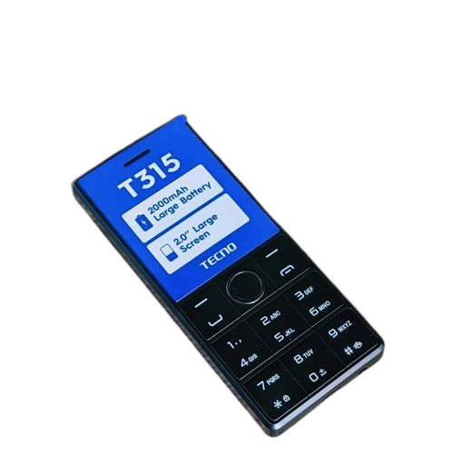 Tecno t315 dual sim avec caméra et lampe torche fm, haut parleur
