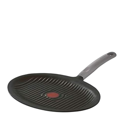 Tefal poêle grill poisson flavour en aluminium coulé, noire h1151214 34cm
