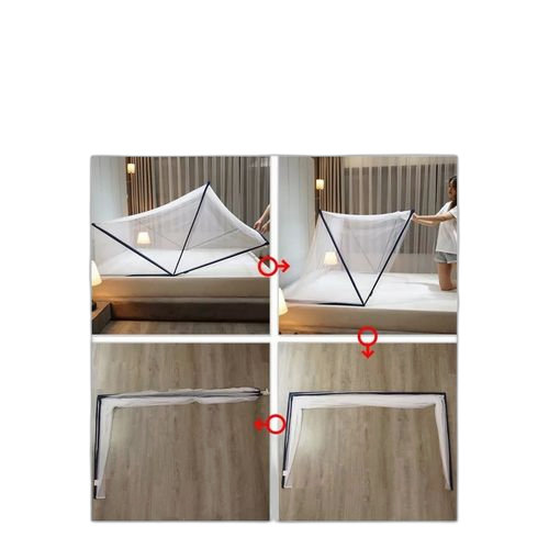 Tente moustiquaire pliablelit de 3 places