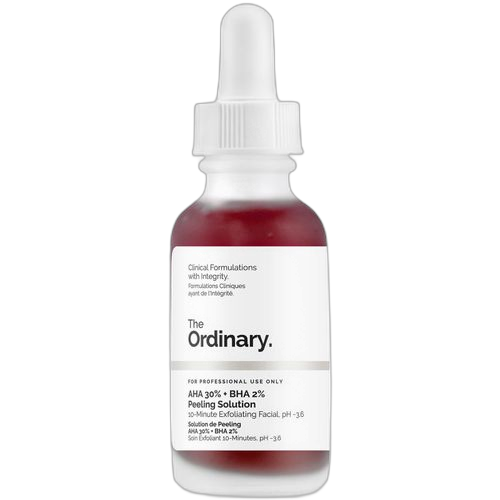 The ordinary serum solution de peeling aha 30% + bha 2% 30ml