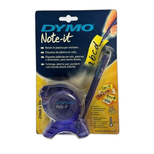 Étiquettes en plastique dymo note it+ stylo à encre permanente