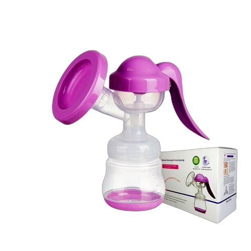 Tire lait manuel 150 ml avec biberon violet