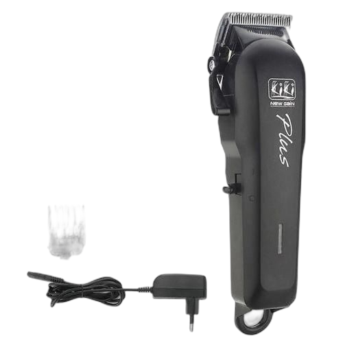 Tondeuse professionnelle pour cheveux rechargeable précision de coupe, autonomie longue durée, chargeur inclus