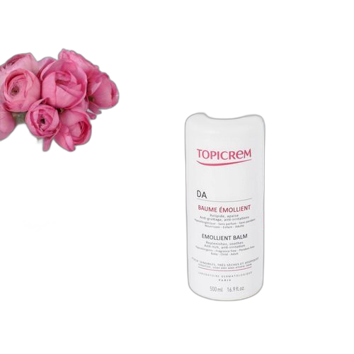 Topicrem da baume émollient 500 ml blanc