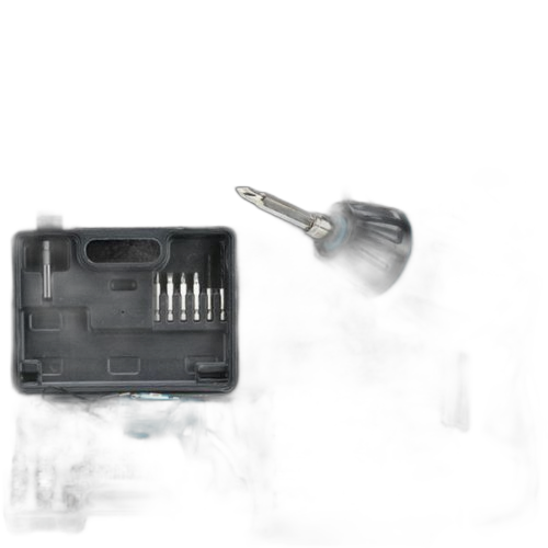 Tournevis sans fil rechargeable 4.8v, perceuse, outils électriques avec embouts