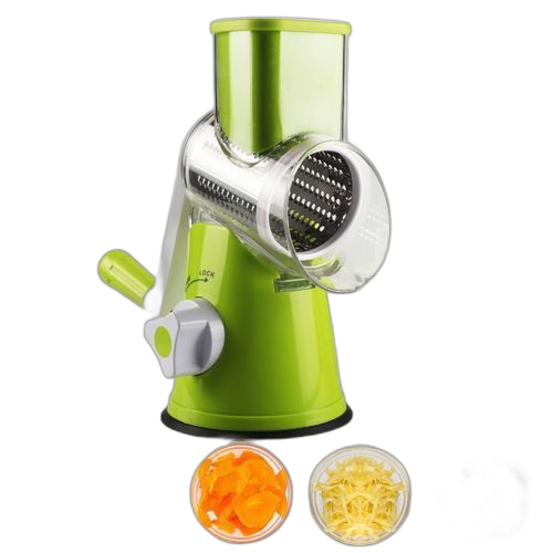 Trancheuse à légumes avec 3 lames cylindriques en acier inoxydable spiraliseur