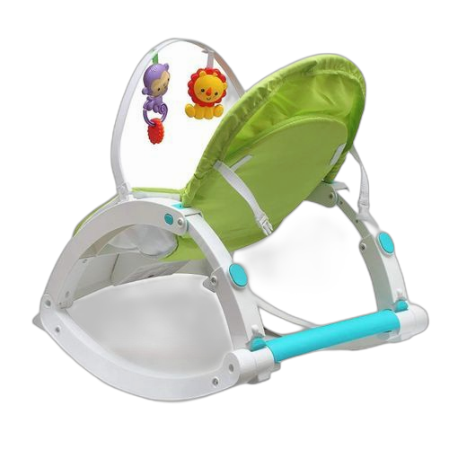 Transat chaise berçante multifonctionnelle pour bébé