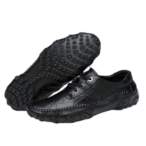 Unbrand driving shoes 100% cuir original noir