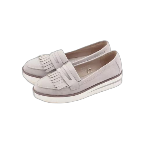 Unbrand mocassins femme gris