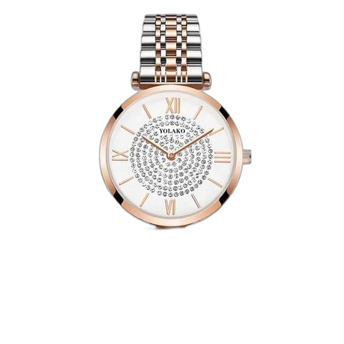 Unbrand montre bracelet diamant acier inoxydable quartz de qualite